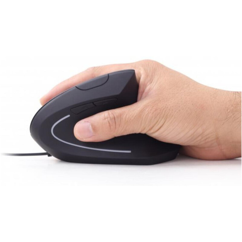 Мышь Gembird MUS-ERGO-01 Black USB