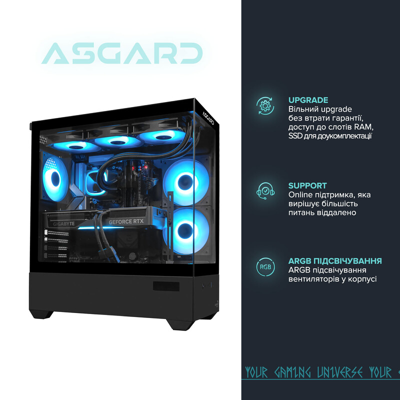 Персональний комп`ютер ASGARD (A995X.64.S30.56T.K7445)