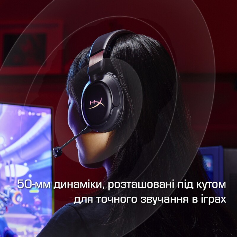 Bluetooth-гарнітура HyperX Cloud Flight 2 Wireless Black (B5VC4AA)
