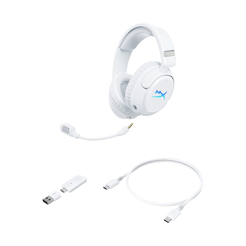 Bluetooth-гарнитура HyperX Cloud Flight 2 Wireless White (B5VC5AA)