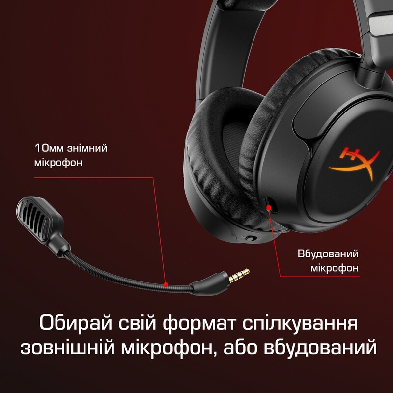 Bluetooth-гарнитура HyperX Cloud Flight 2 Wireless White (B5VC5AA)