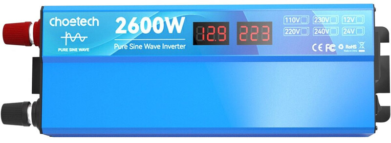 Автомобільний інвертор Choetech CJ2600Q-V2 2600W