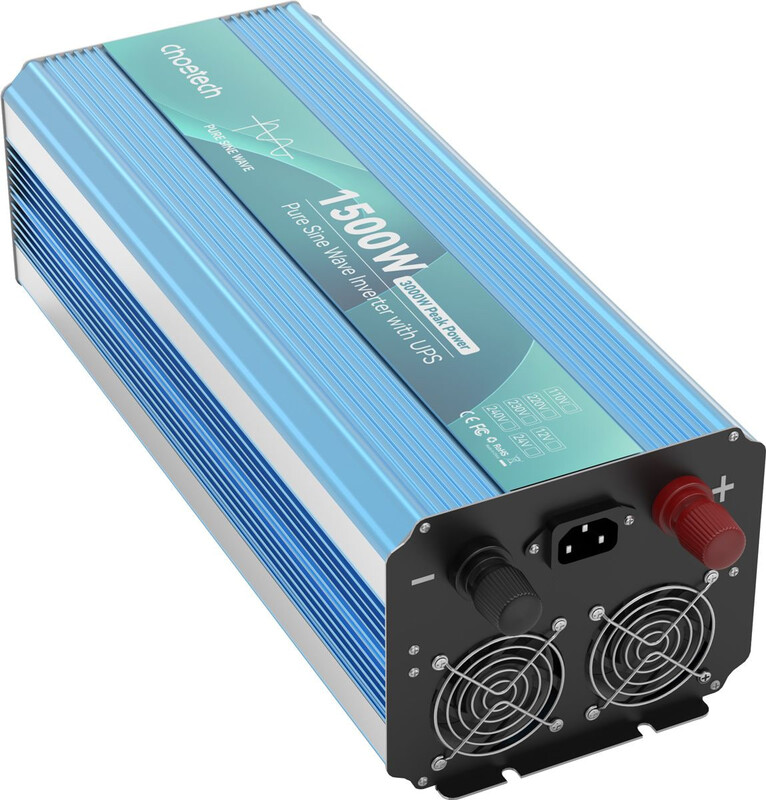 Автомобільний інвертор Choetech INV-C1500WUPS-EU 3000W