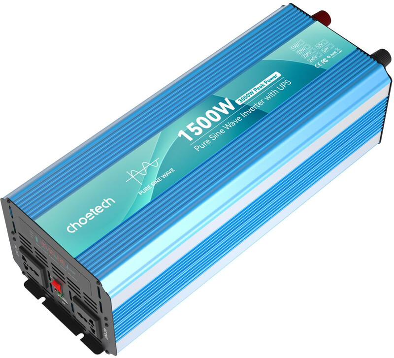 Автомобільний інвертор Choetech INV-C1500WUPS-EU 3000W