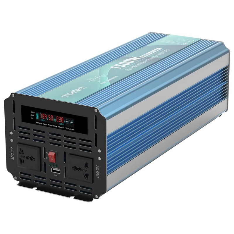 Автомобільний інвертор Choetech INV-C1500WUPS-EU 3000W