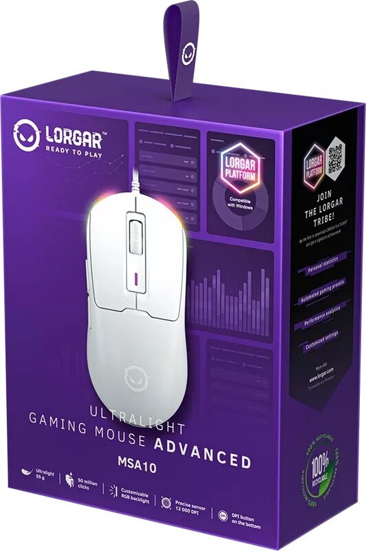 Мышь Lorgar Advanced MSA10 Wired USB White (LRG-MSA10-WH)