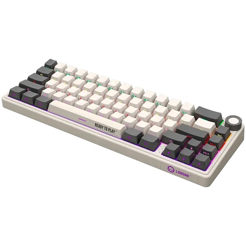 Клавіатура Lorgar Pro KBP70MW Wireless Beige (LRG-KBP70MW-RT-US)
