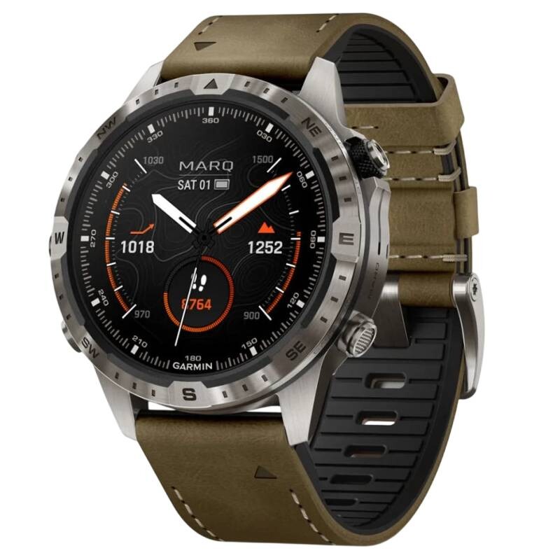Смарт-годинник Garmin Marq Adventurer Gen 2 Brown (010-02648-31)