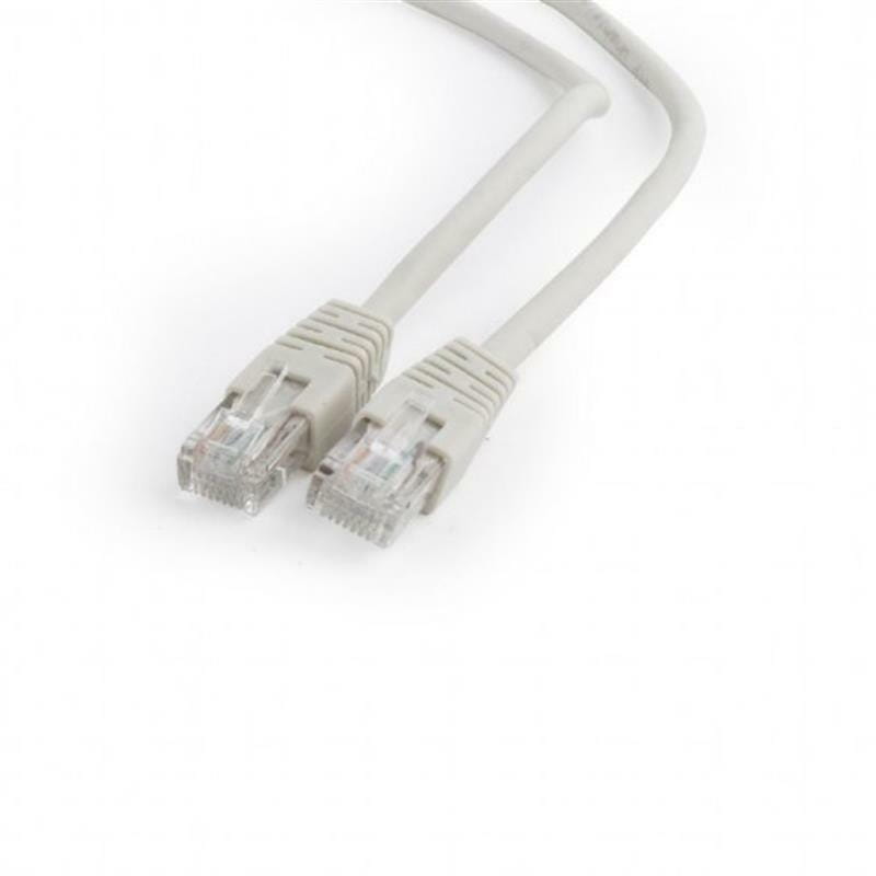 Патч-корд UTP Cablexpert (PP6U-20M) cat.6, литой, 50u штекер с защелкой, 20м, серый