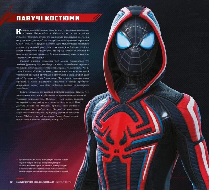 Marvel’s Spider-Man Miles Morales. Мистецтво Гри