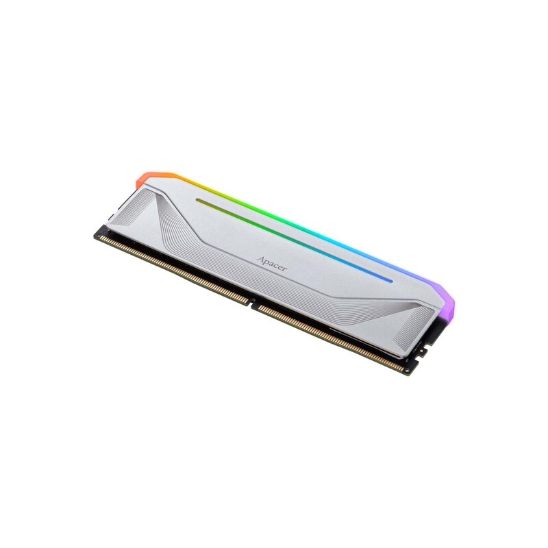 Модуль пам`ятi DDR5 16GB/6000 Apacer NOX RGB Silver (GD2.5931WT.006)_Bulk