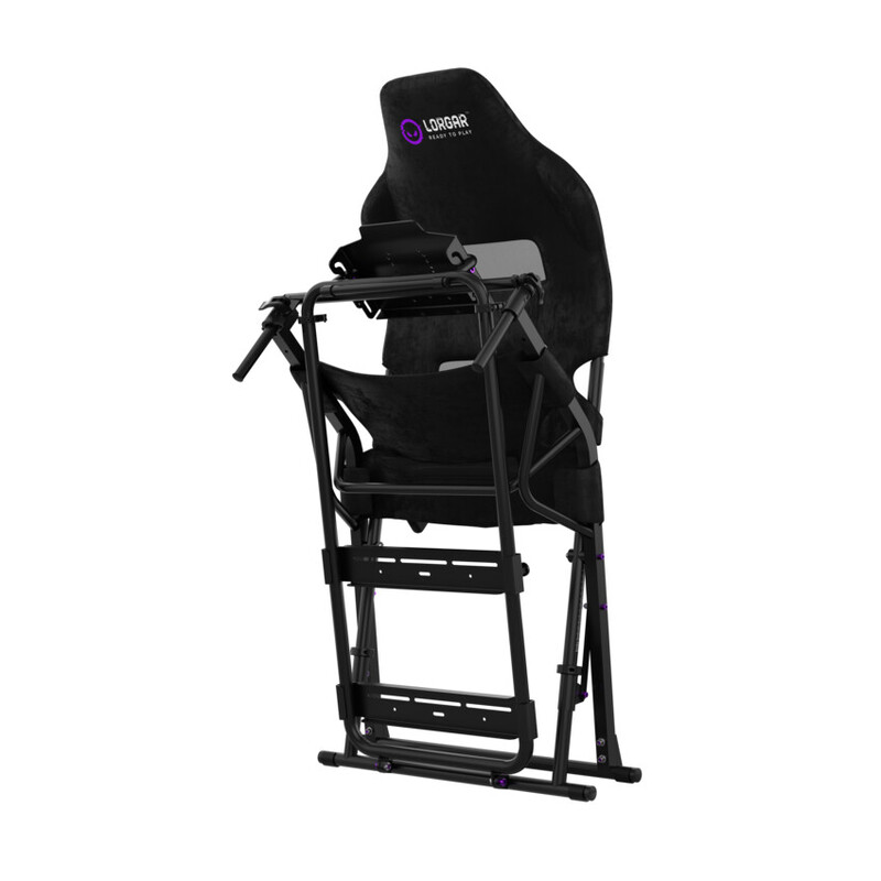 Крісло кокпіт Lorgar Asvanced RAF1 Black (LRG-RAF1)