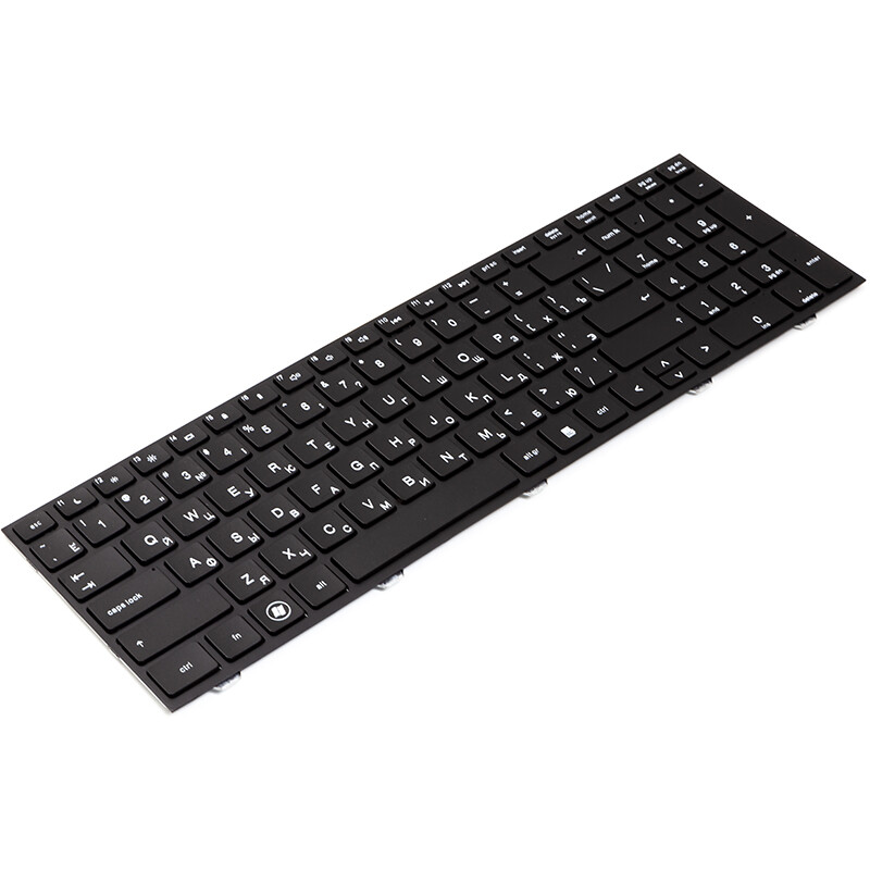 Клавіатура PowerPlant для ноутбука HP ProBook 4540, 4540s чорний, чорний фрейм (KB310876)
