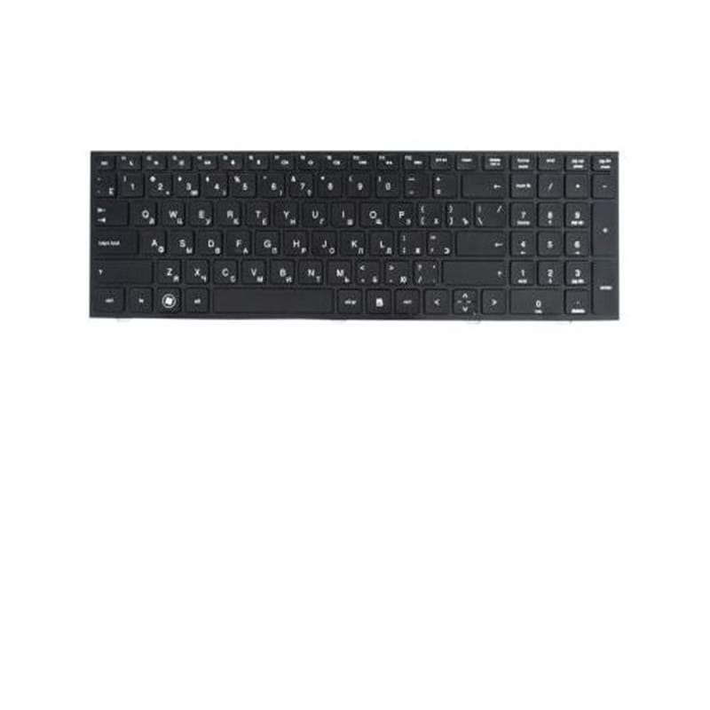 Клавіатура PowerPlant для ноутбука HP ProBook 4540, 4540s чорний, чорний фрейм (KB310876)