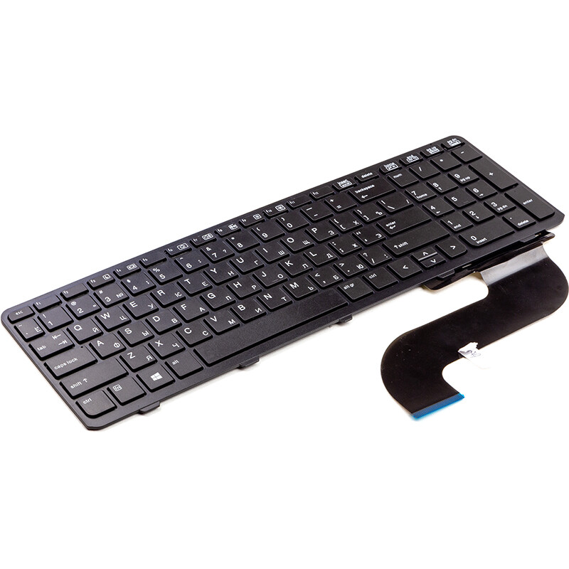 Клавиатура PowerPlant для ноутбука HP ProBook 650 G1 черный, черный фрейм (KB310750)