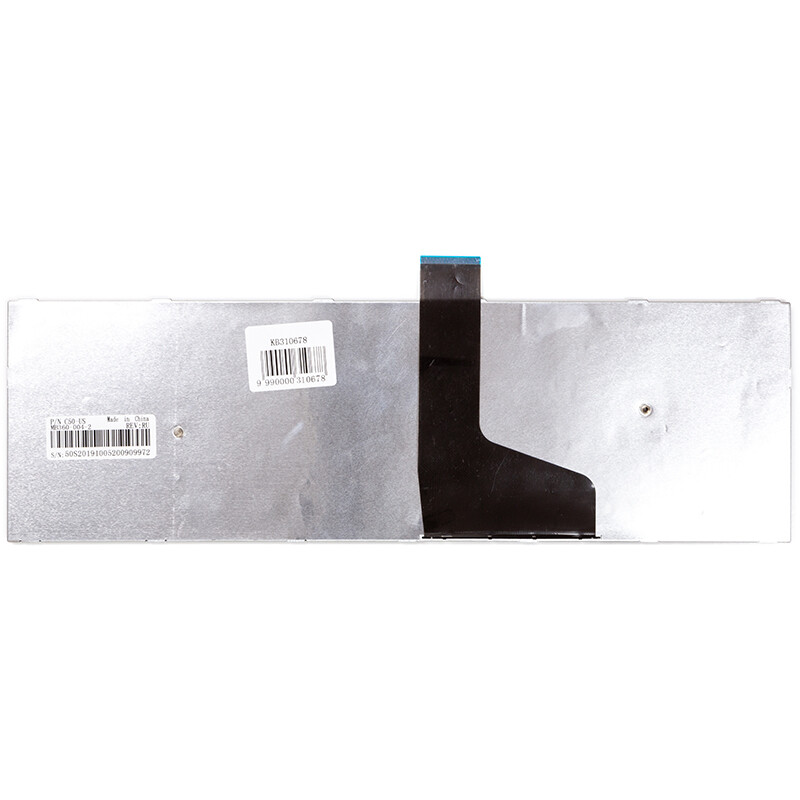 Клавиатура PowerPlant для ноутбука Toshiba Satellite C50, C50A черный, черный фрейм (KB310678)