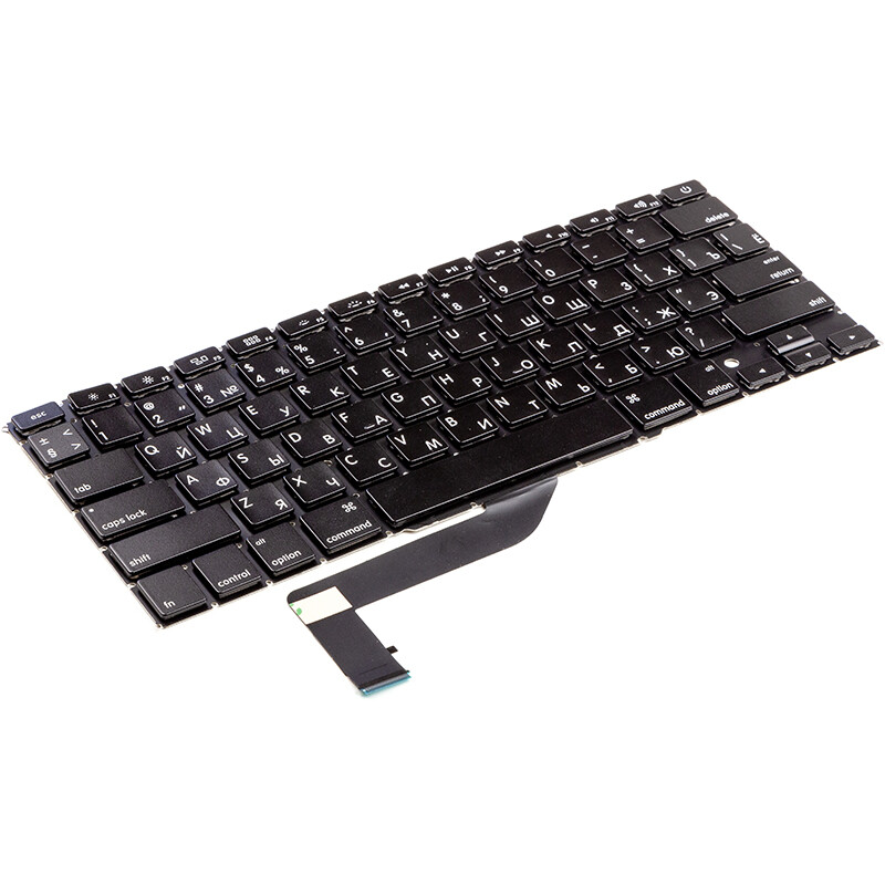 Клавиатура PowerPlant для ноутбука Apple MacBook Pro Retina 15" 1398 черный, без фрейма (KB310721)