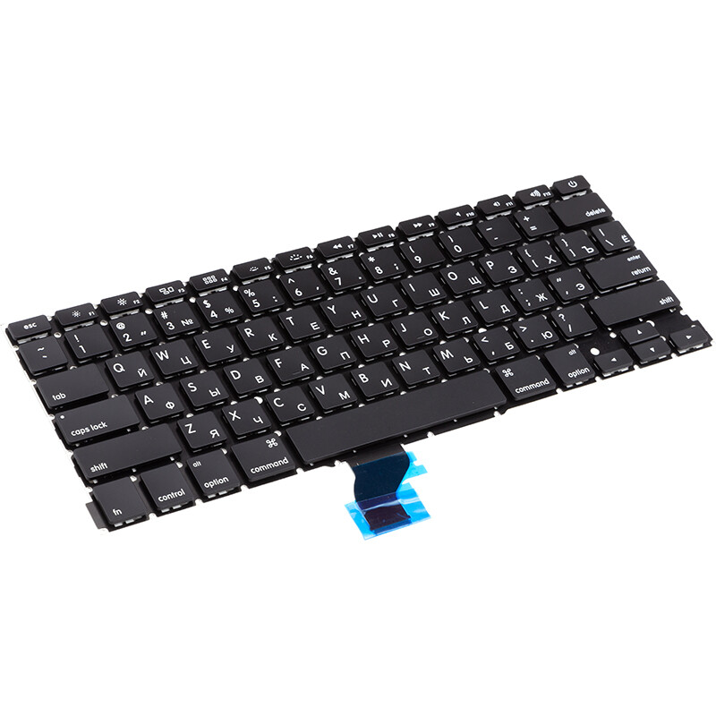 Клавиатура PowerPlant для ноутбука Apple Macbook Pro 13" A1502 черный, без фрейма (KB310388)
