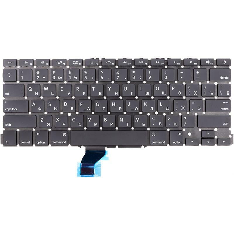 Клавиатура PowerPlant для ноутбука Apple Macbook Pro 13" A1502 черный, без фрейма (KB310388)