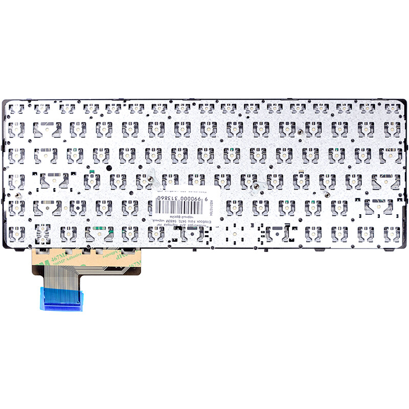 Клавиатура PowerPlant для ноутбука HP EliteBook Folio 9470, 9480M черный, серый фрейм (KB310784)