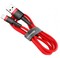 Фото - Кабель Baseus Cafule USB-Lightning, 2м Red-Red (CALKLF-C09) | click.ua