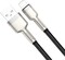 Фото - Кабель Baseus Cafule Metal USB-Lightning, 2м Black (CALJK-B01) | click.ua