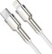 Фото - Кабель Baseus Cafule Metal USB-C-Lightning, 1м White (CATLJK-A02) | click.ua