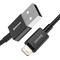 Фото - Кабель Baseus Superior Fast Charging USB-Lightning, 1м Black (CALYS-A01) | click.ua