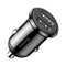 Фото - Автомобільний зарядний пристрій Baseus Grain Pro (2USB, 4.8A) Black (CCALLP-01) | click.ua