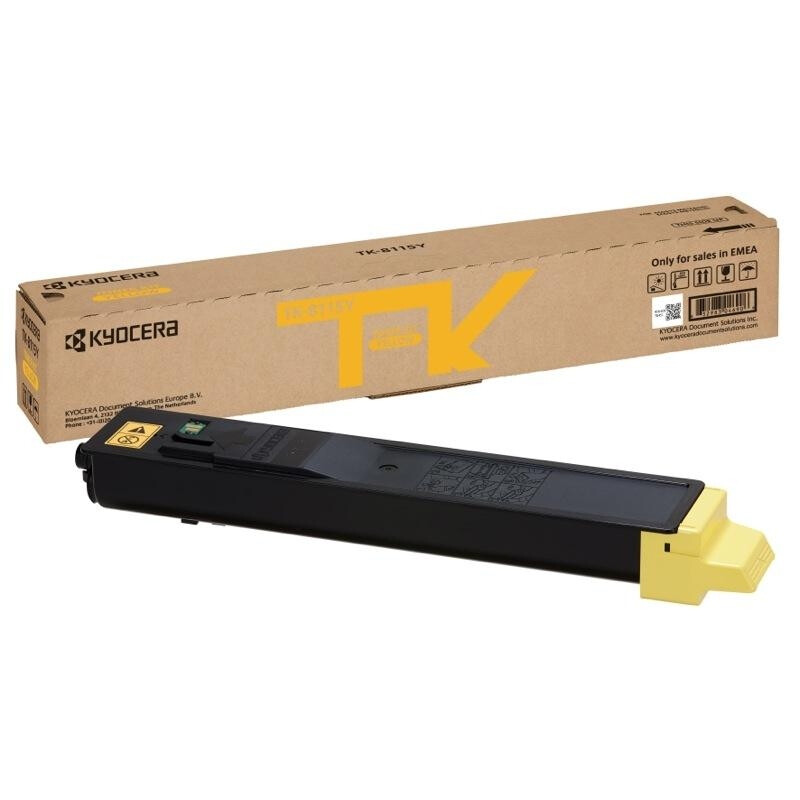 Тонер-картридж Kyocera Mita (1T02P3ANL0) M8124cidn/M8130cidn Yellow (TK-8115Y)