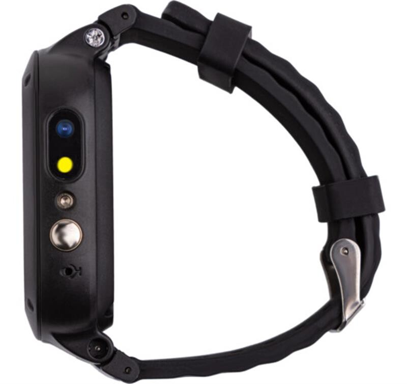 Дитячий смарт-годинник AmiGo GO004 SP Camera+LED Black