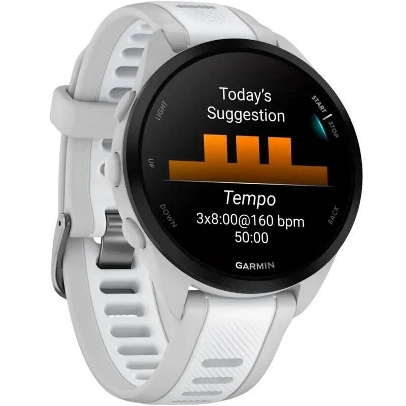 Смарт-часы Garmin Forerunner 165 Music White (010-02863-31)