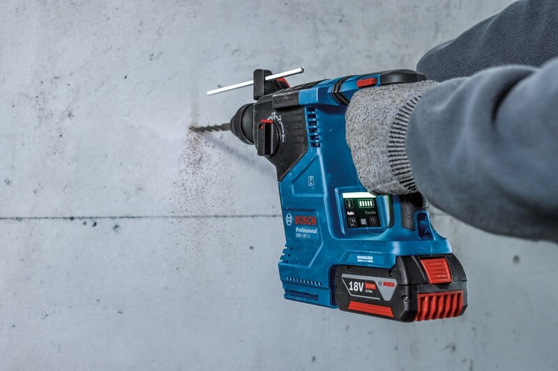 Перфоратор Bosch Professional GBH 187-LI SDS-Plus 18В 1х5Аh (0.611.923.022)