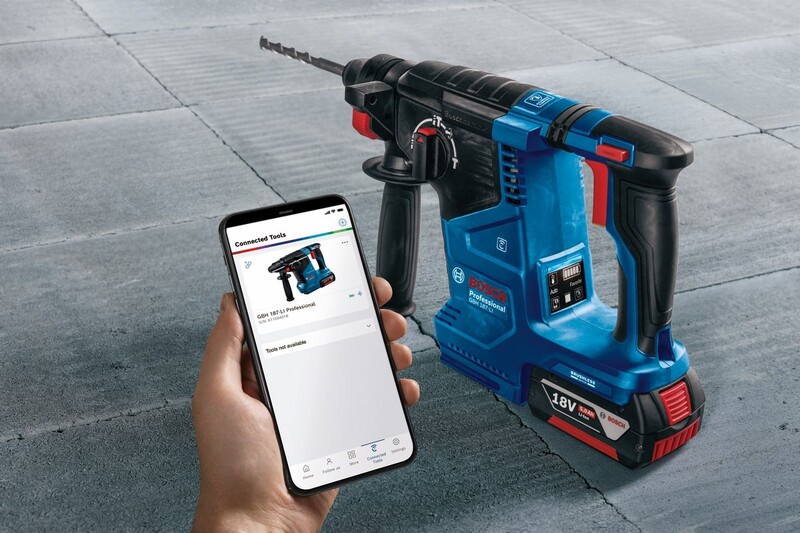Перфоратор Bosch Professional GBH 187-LI SDS-Plus 18В 1х5Аh (0.611.923.022)