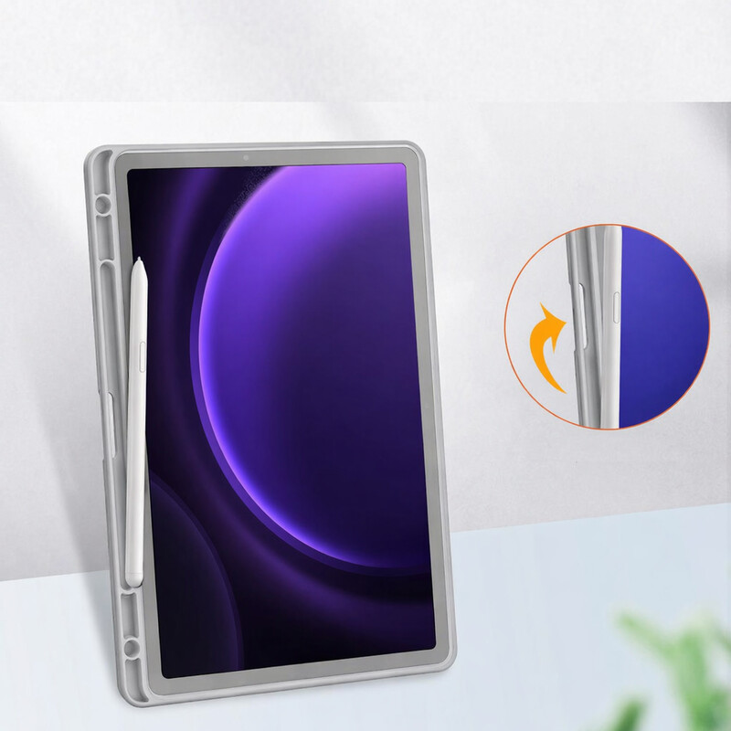 Чохол-книжка BeCover Soft Edge з кріпленням для стілусу для Samsung Galaxy Tab S10 FE (SM-X520/SM-X526) 10.9" Gray (715770)