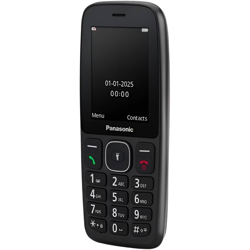 Мобiльний телефон Panasonic KX-TF400 Black (KX-TF400EXB)