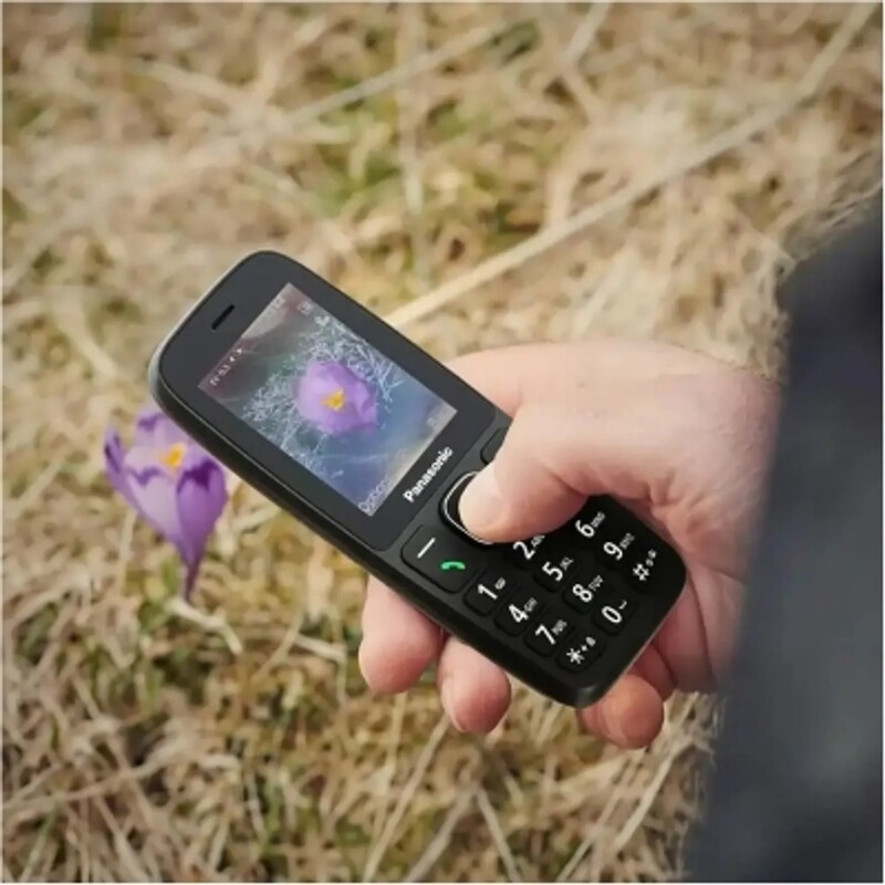 Мобiльний телефон Panasonic KX-TF400 Black (KX-TF400EXB)