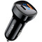 Фото - Автомобильное зарядное устройство Acefast B4 (USB-C + USB-A) 66W Black (6974316280392) | click.ua