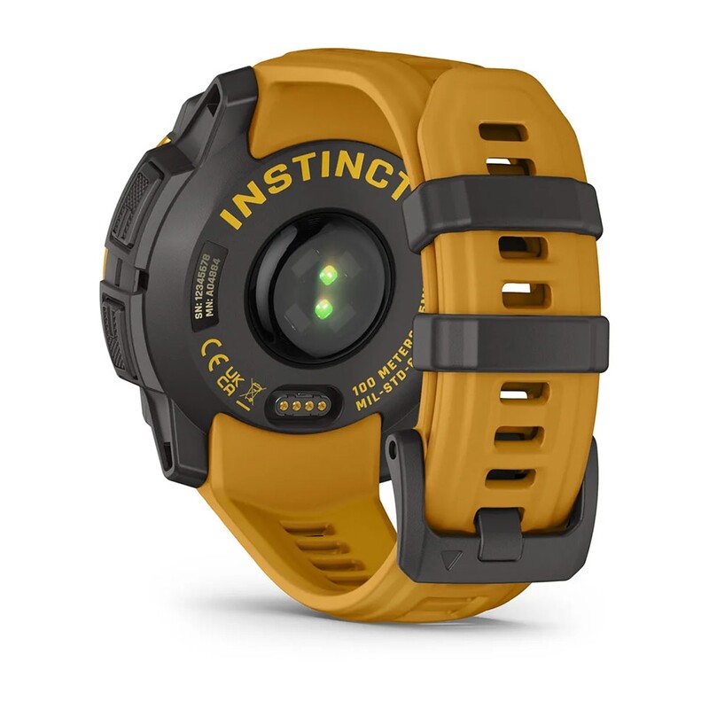 Смарт-годинник Garmin Instinct 3 Sunburst/Gray (010-02934-02)