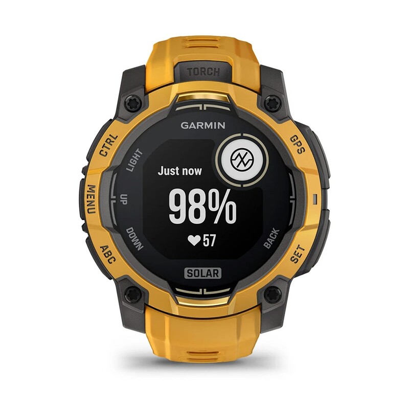 Смарт-годинник Garmin Instinct 3 Sunburst/Gray (010-02934-02)