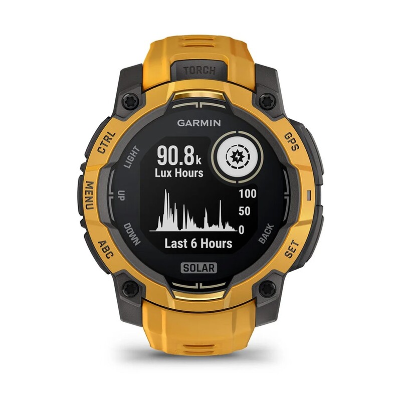 Смарт-годинник Garmin Instinct 3 Sunburst/Gray (010-02934-02)