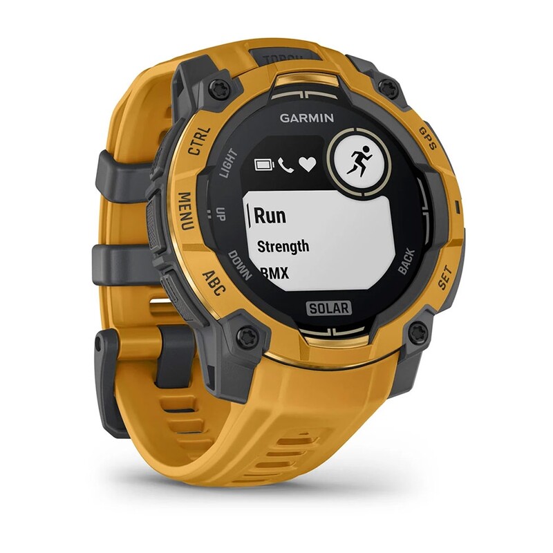 Смарт-годинник Garmin Instinct 3 Sunburst/Gray (010-02934-02)