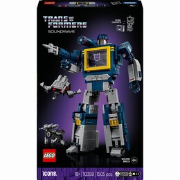 Конструктор LEGO Icons Transformers: Саундвейв (10358)