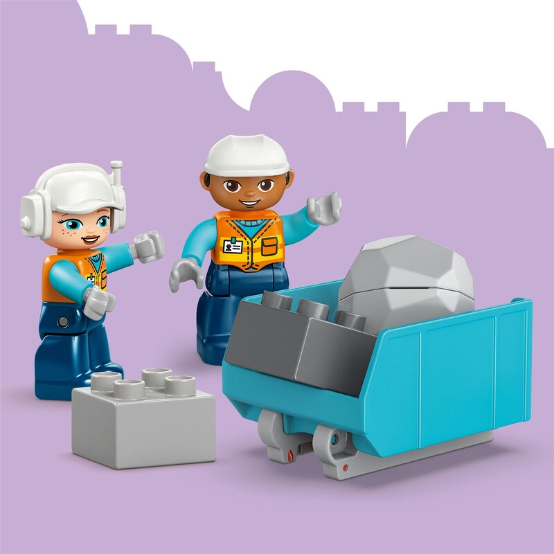 Конструктор LEGO Duplo Town 3-в-1 Будівельна техніка (10475)