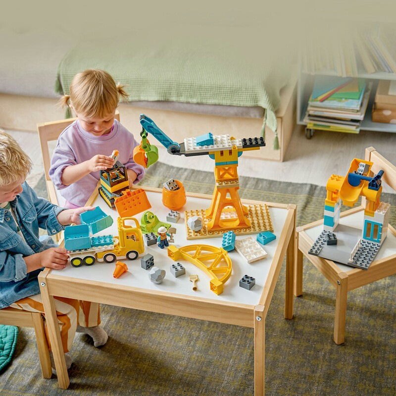 Конструктор LEGO Duplo Town 3-в-1 Будівельний майданчик та техніка (10476)