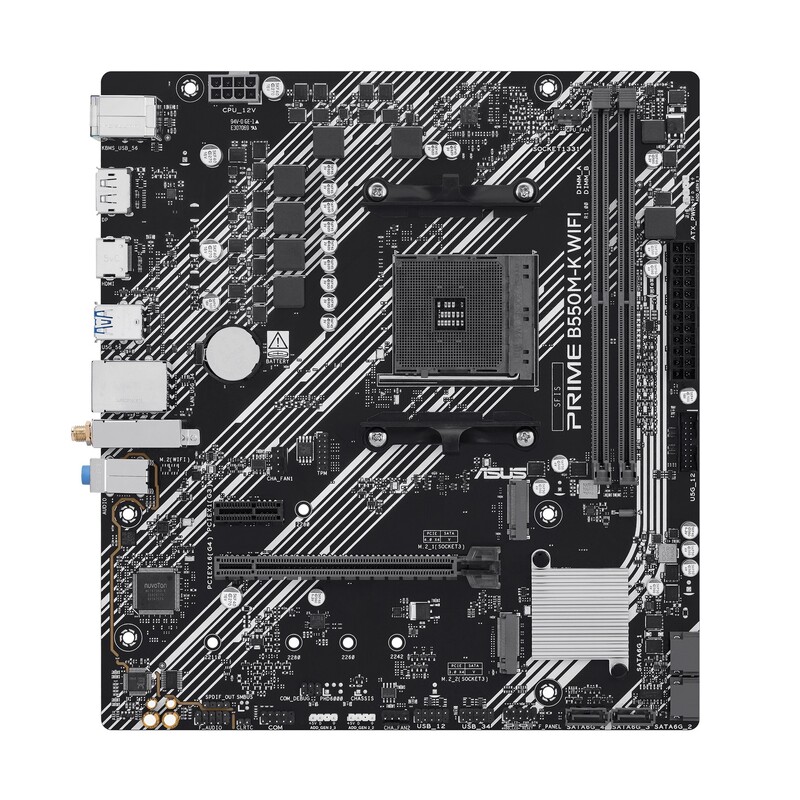 Материнська плата Asus Prime B550M-K WiFi Socket AM4