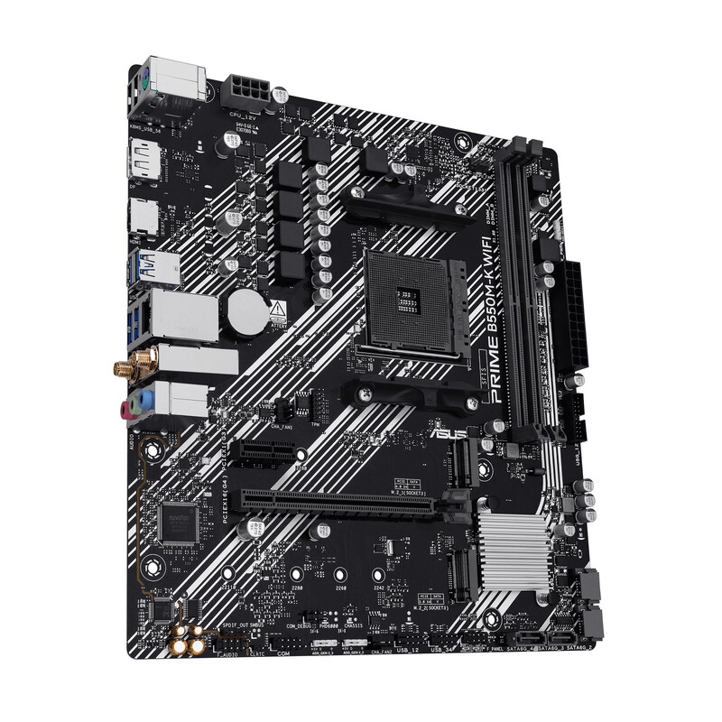 Материнська плата Asus Prime B550M-K WiFi Socket AM4