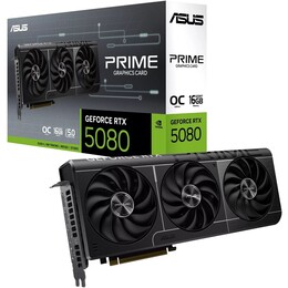 Відеокарта GF RTX 5080 16GB GDDR7 Prime Evo OC Asus (PRIME-RTX5080-O16G-EVO)