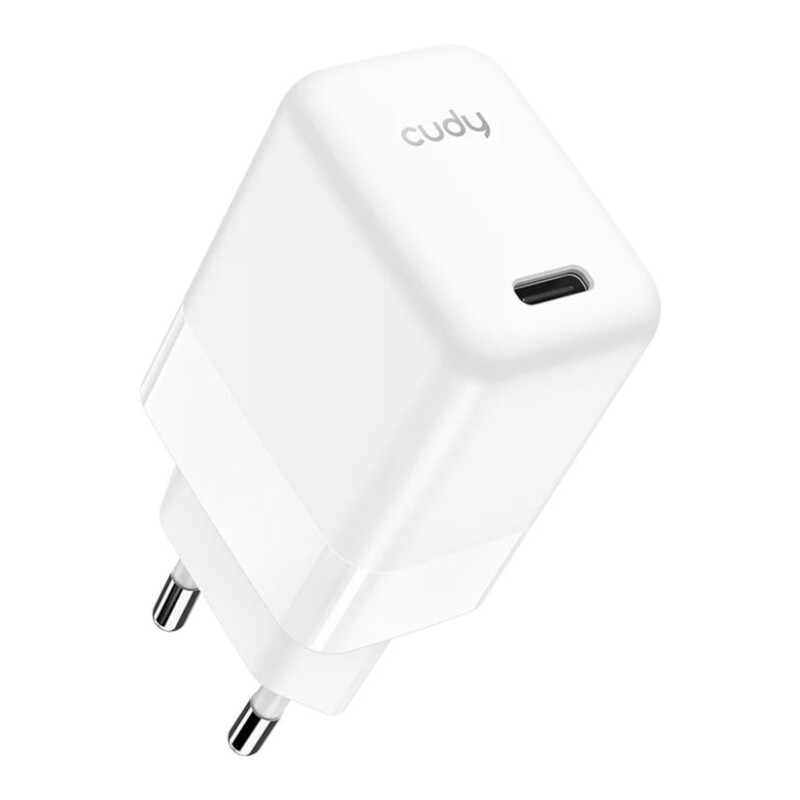 Сетевое зарядное устройство Cudy 30W GaN USB-C White (CH30_EU)