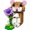 Фото - Конструктор LEGO Creator Чарівний хом`як з квіткою (31376) | click.ua